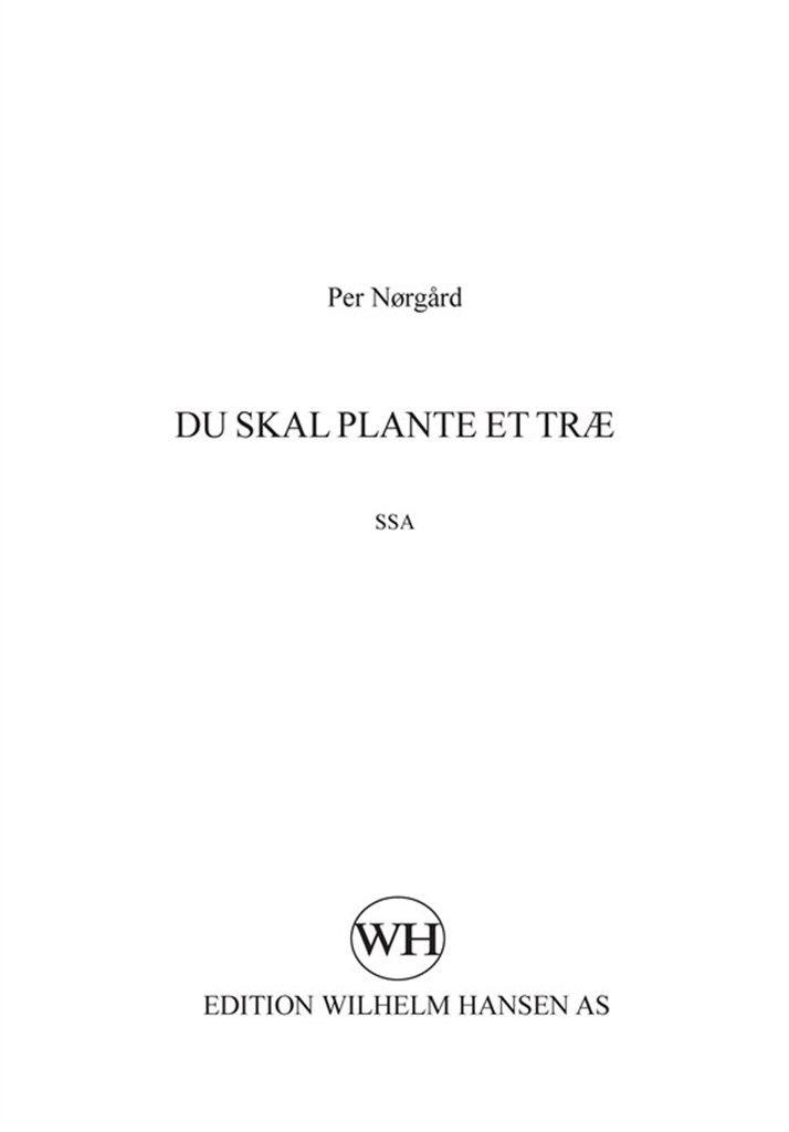 Du Skal Plante Et Træ